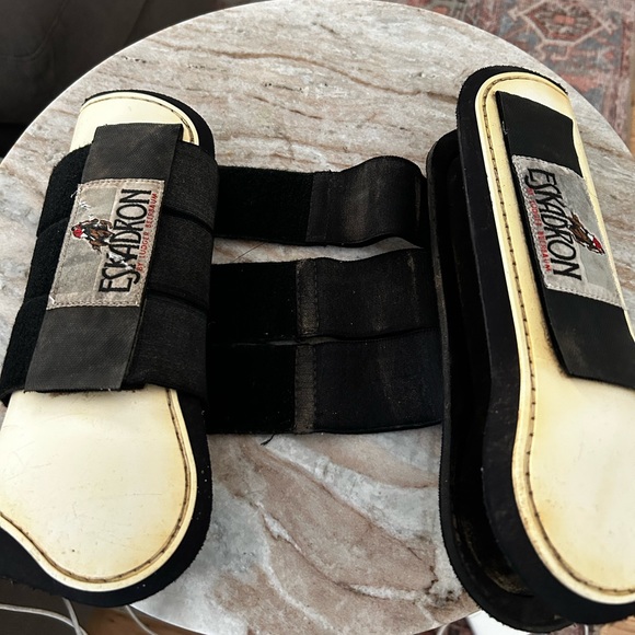 Eskradron white brushing boots large - Picture 7 of 8